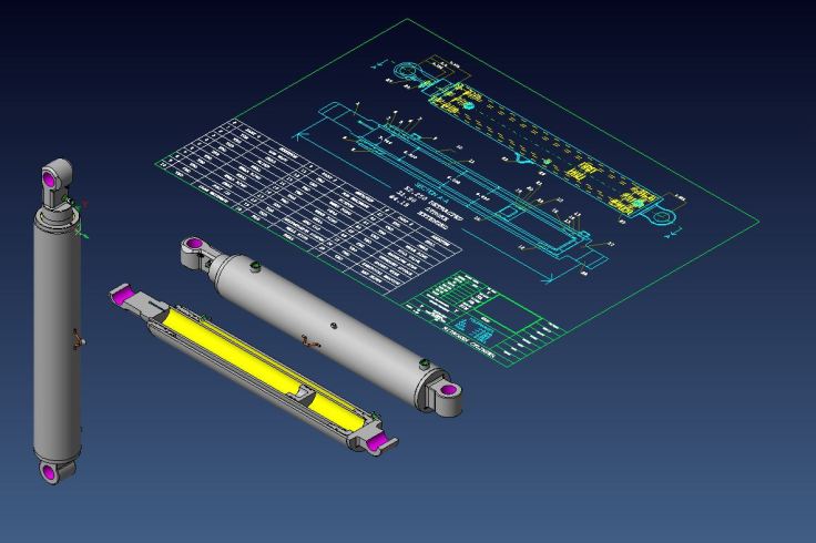 Photo of Nitrogen cylinder Reverse Engineered, Modeled, and Detailed.